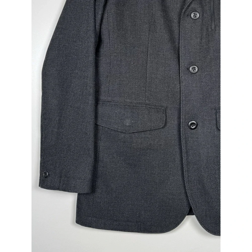 VICTORINOX Blazer Jacket Utility Dark Gray Cotton - Men's Small